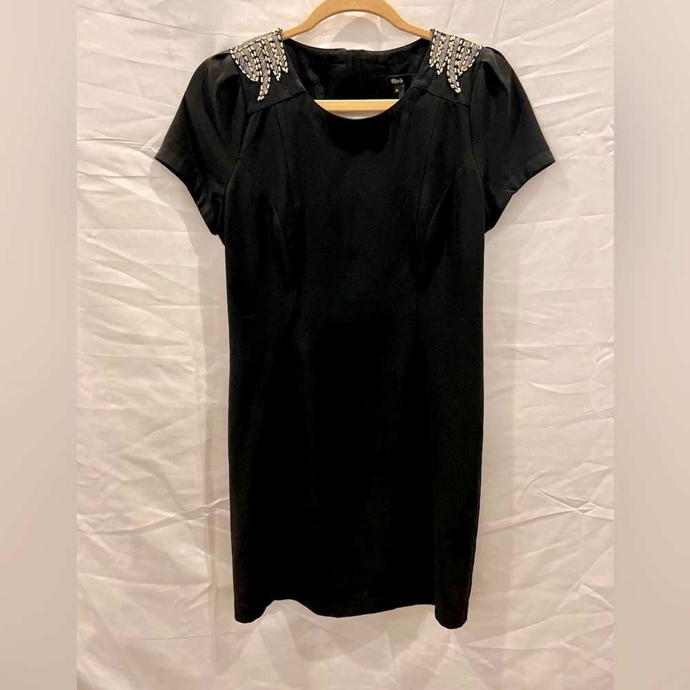 Black cocktail dress